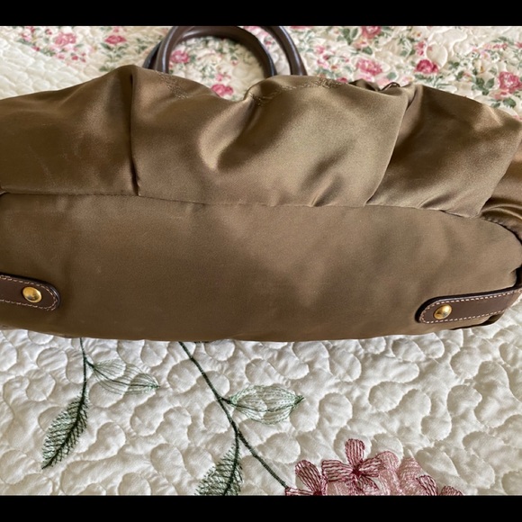 Prada Leather- Trimmed Tessuto Satchel - Picture 2 of 6